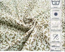 Kép betöltése a galériamegjelenítőbe: Barokk mintás, csipke szegésű, pamutvászon asztalterítő