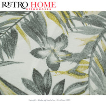 Kép betöltése a galériamegjelenítőbe: Pálma leveles és növény mintás, cipzáros, díszpárna több méretben - RetroHome.shop