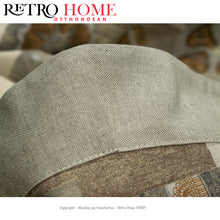 Kép betöltése a galériamegjelenítőbe: Csipkés és szívecske mintás szegett, pamutvászon asztalterítő - RetroHome.shop