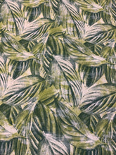 Kép betöltése a galériamegjelenítőbe: Zöld pálmaleveles asztalteritő